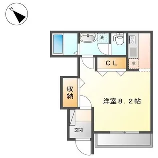 モデルナ【1階】の間取り