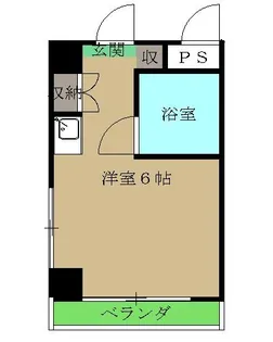 ARC1ビル(アークワンビル)【2階】の間取り