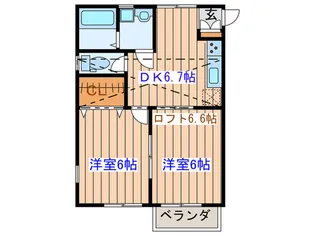 ルミエール【2階】の間取り