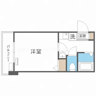 エスティライフ梅田北【3階】の間取り