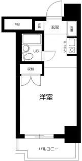 トップ川崎第5【10階】の間取り