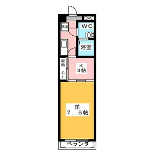 RADIANT【2階】の間取り