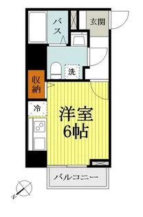 東京都日野市豊田3【マンション】の間取り