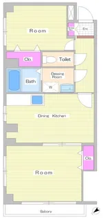 アルビレオ【2階】の間取り