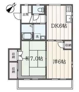 EAGLE’S NEST【3階】の間取り