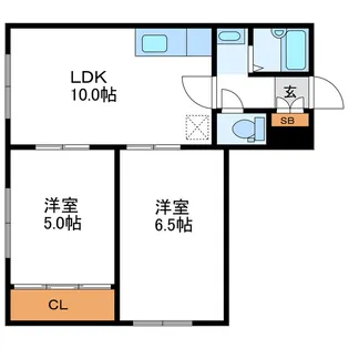 藤井ビル北10条【1階】の間取り