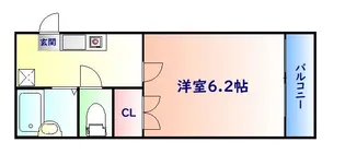 ビューパレス長町【3階】の間取り