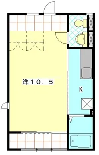 静岡県浜松市中央区大蒲町【アパート】の間取り
