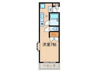 グレセントYYU-II【2階】の間取り