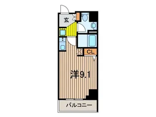 オーキッドレジデンス浦和【9階】の間取り