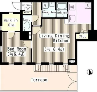 埼玉県川口市西川口1【マンション】の間取り