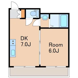 東京都中野区若宮3【マンション】の間取り
