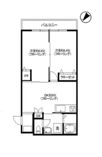 レセーナ【2階】の間取り