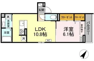 Asset-Court中町【3階】の間取り