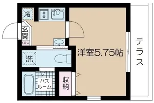 NSGATE二子玉川【1階】の間取り