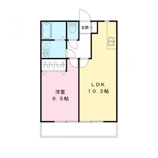 ソルステージV【2階】の間取り