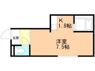 北海道札幌市西区八軒三条西1【マンション】の間取り