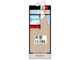 シャルマン高砂III【3階】の間取り