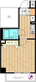 アリーチェ高田馬場【1階】の間取り
