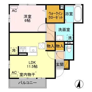 リノ【1階】の間取り