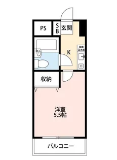 リエス西船橋【3階】の間取り