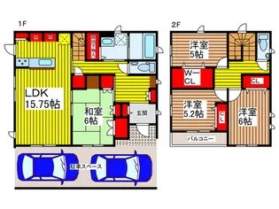 埼玉県さいたま市大宮区天沼町2【一戸建】の間取り
