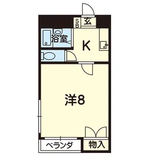サニーパレス小磧【3階】の間取り