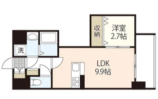 Mayfair田町Premium【3階】の間取り