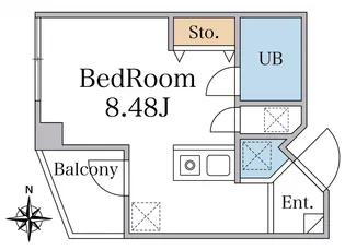 しらいビル【3階】の間取り