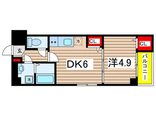 GRAN・ELEGANTE両国【2階】の間取り