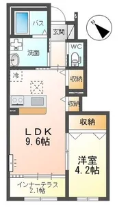 グランデージ桜【1階】の間取り