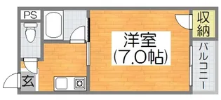 大阪府大阪市平野区平野西1【マンション】の間取り
