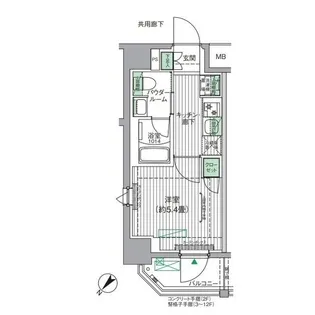 BPRレジデンス青砥【4階】の間取り