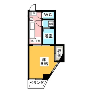 第2レジェンドチダ【3階】の間取り