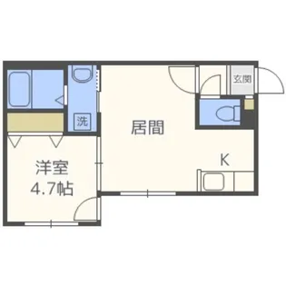 モンテヴェルディL・A【3階】の間取り