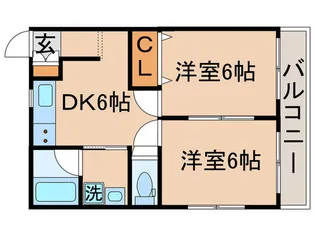 藤美マンション【1階】の間取り