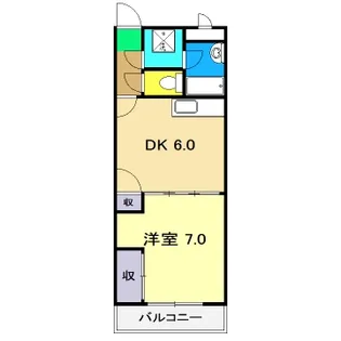 新井マンション【3階】の間取り