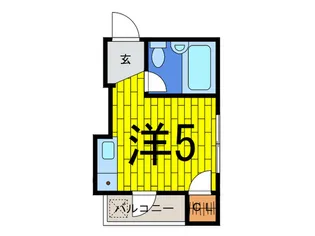 メゾンアライ中野【2階】の間取り