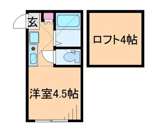 ヒルズ日吉A棟【2階】の間取り