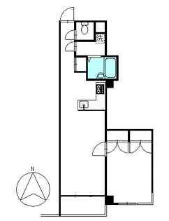 シーズ藤沢善行【3階】の間取り