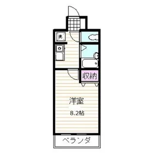 クレアトゥール松乃【2階】の間取り