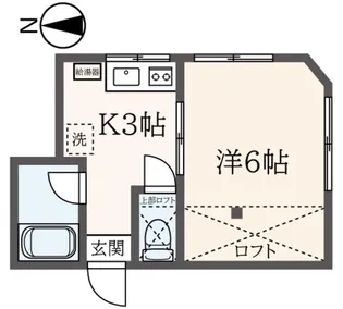 サンハイツ大高【2階】の間取り