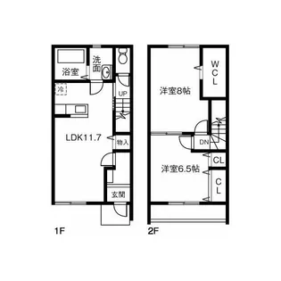 ミラベールの間取り