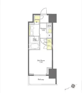 プライムメゾン大塚【8階】の間取り