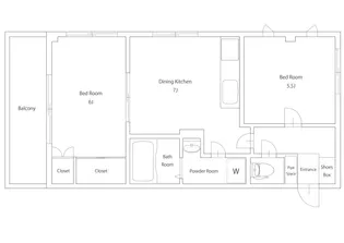 ヒルトップI【5階】の間取り