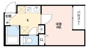 T.A西蒲田4丁目【3階】の間取り