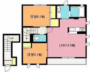 サンオーレ【2階】の間取り