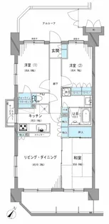 サンクレイドル姉ヶ崎【5階】の間取り