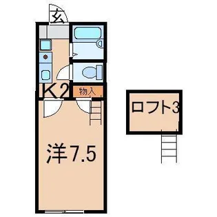 アトレ2号館【2階】の間取り