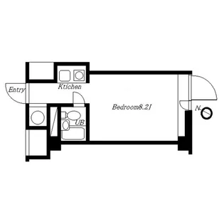 グリーンハウスNO101【3階】の間取り